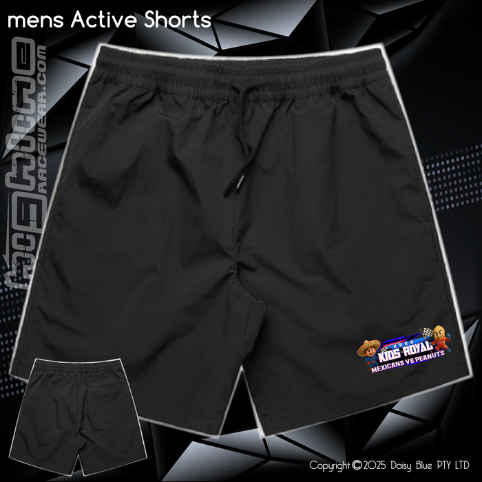 Track Shorts - JQMV Kids Royal 2026