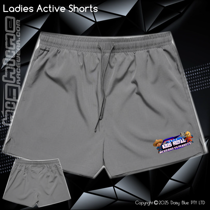 Track Shorts - JQMV Kids Royal 2026