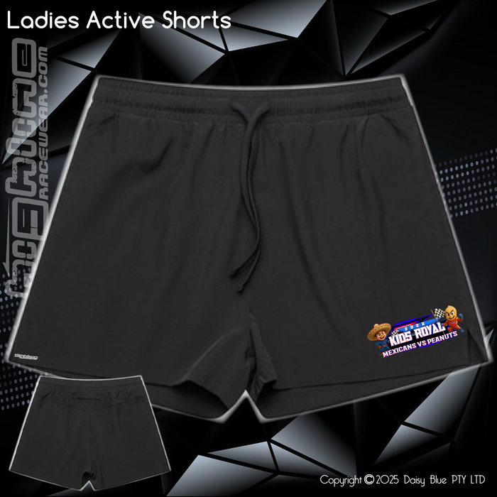 Track Shorts - JQMV Kids Royal 2026