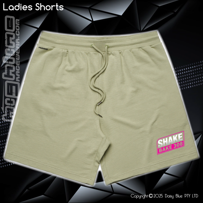 Track Shorts - Shake Bake 308 Pink