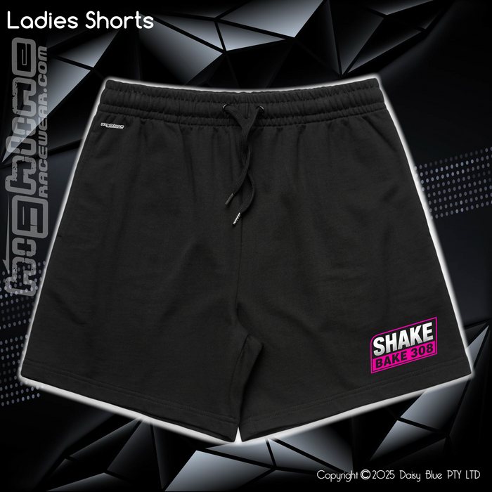 Track Shorts - Shake Bake 308 Pink