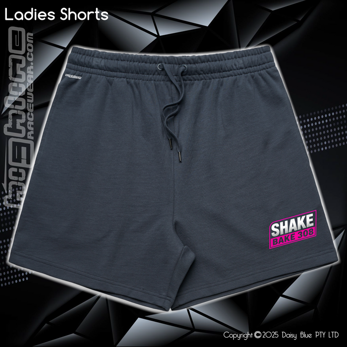 Track Shorts - Shake Bake 308 Pink