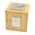 Tree of Life Bamboo Tzedakah Box