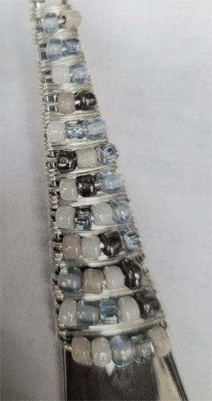 Wire Wrapped Cake Server