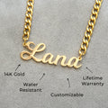 Women Jewelry - Gold Name Necklace | Style # N04