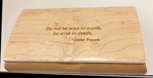 Wooden Keepsake Box