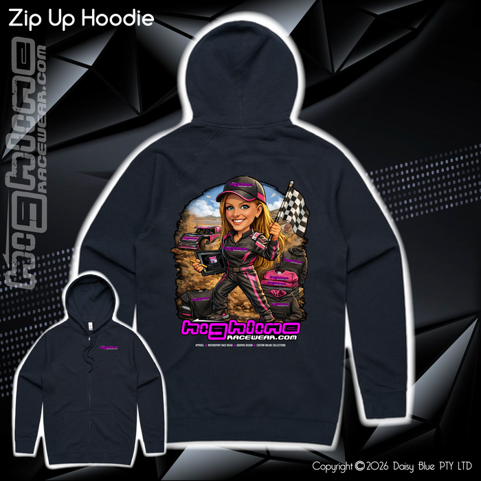 Zip Up Hoodie - Ai Custom Caricature