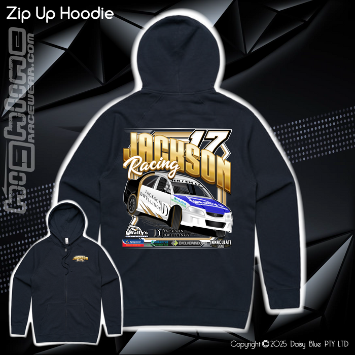 Zip Up Hoodie - Jackson Racing