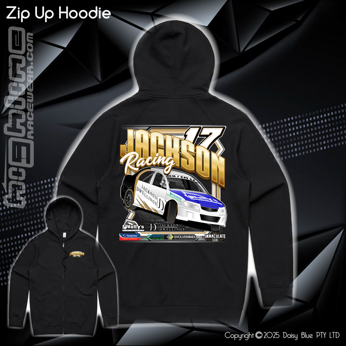 Zip Up Hoodie - Jackson Racing