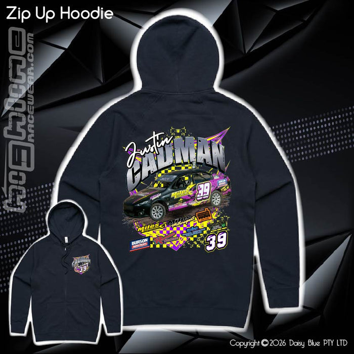 Zip Up Hoodie - Justin Cadman